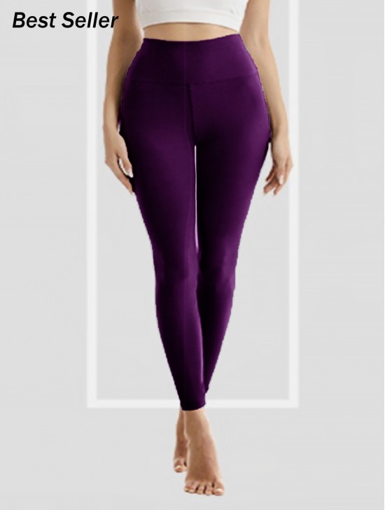 SEEMLESS STRETCHY FOOTLESS, FLEECE LINED TIGHTS SEEMLESS STRETCHY FOOTLESS, FLEECE LINED TIGHTS